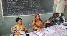 Réunion explicative de la charte d’Audit Interne à L’ISAM/KINSHASA, ce lundi 20 mars 2023.